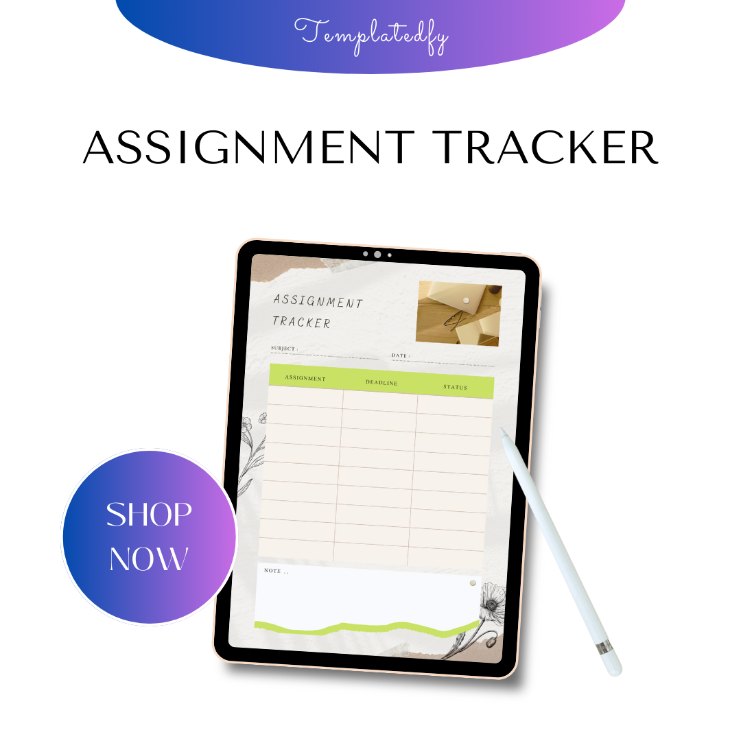 College Assignment Tracker