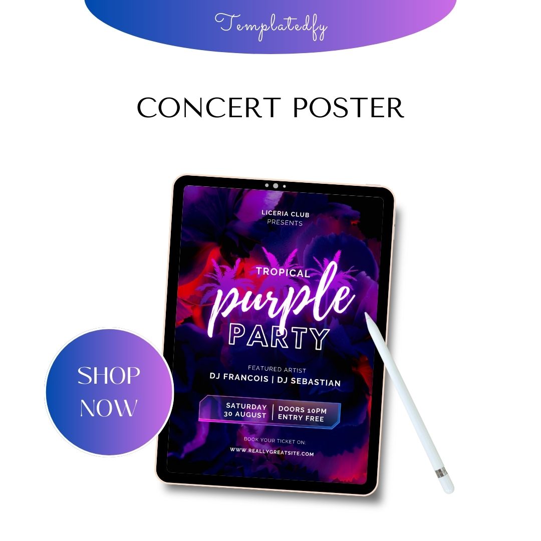 Christmas Concert Poster Template