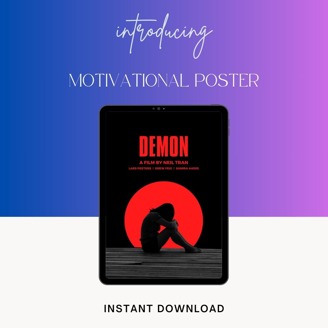 Movie Poster Template Printable in PDF & Word Editable