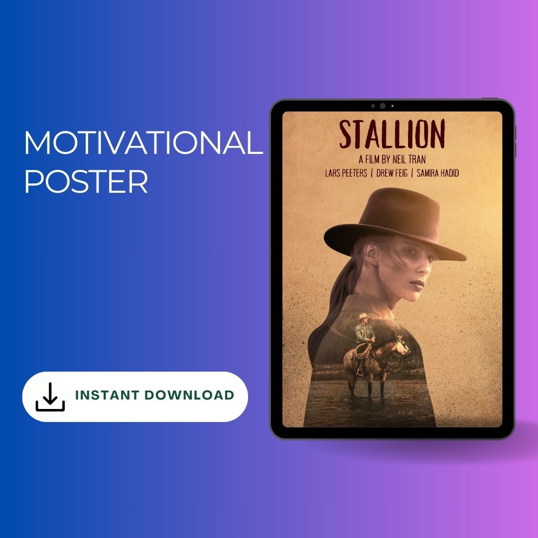 Movie Poster Template Printable in PDF & Word Editable