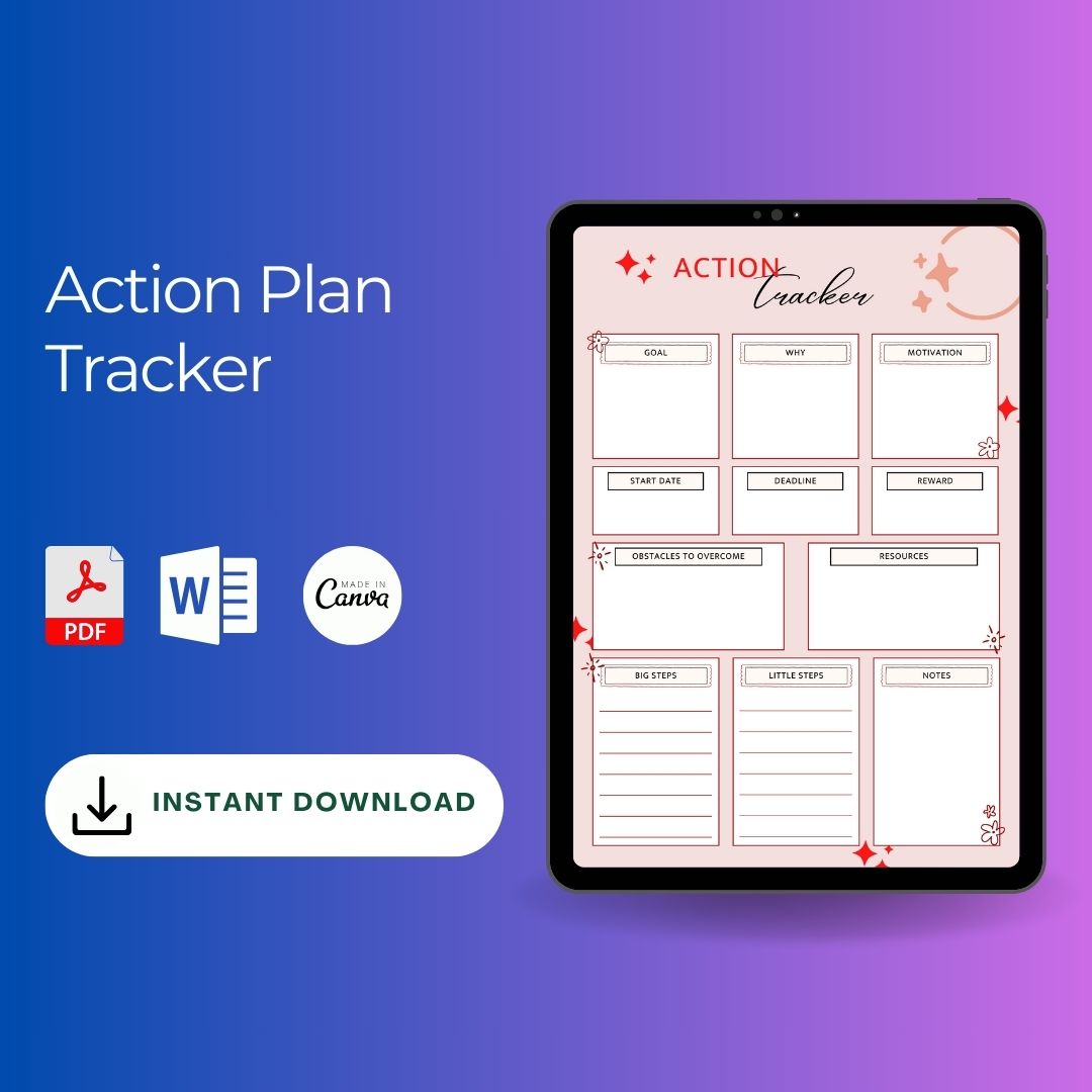 Action Tracker Template