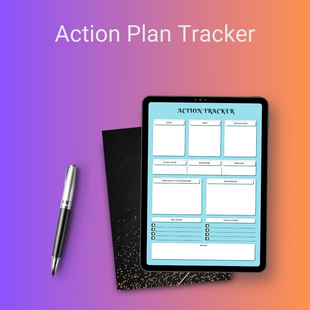 Action Tracker Excel Task Tracker Template